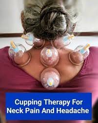 Cupping therapy neck